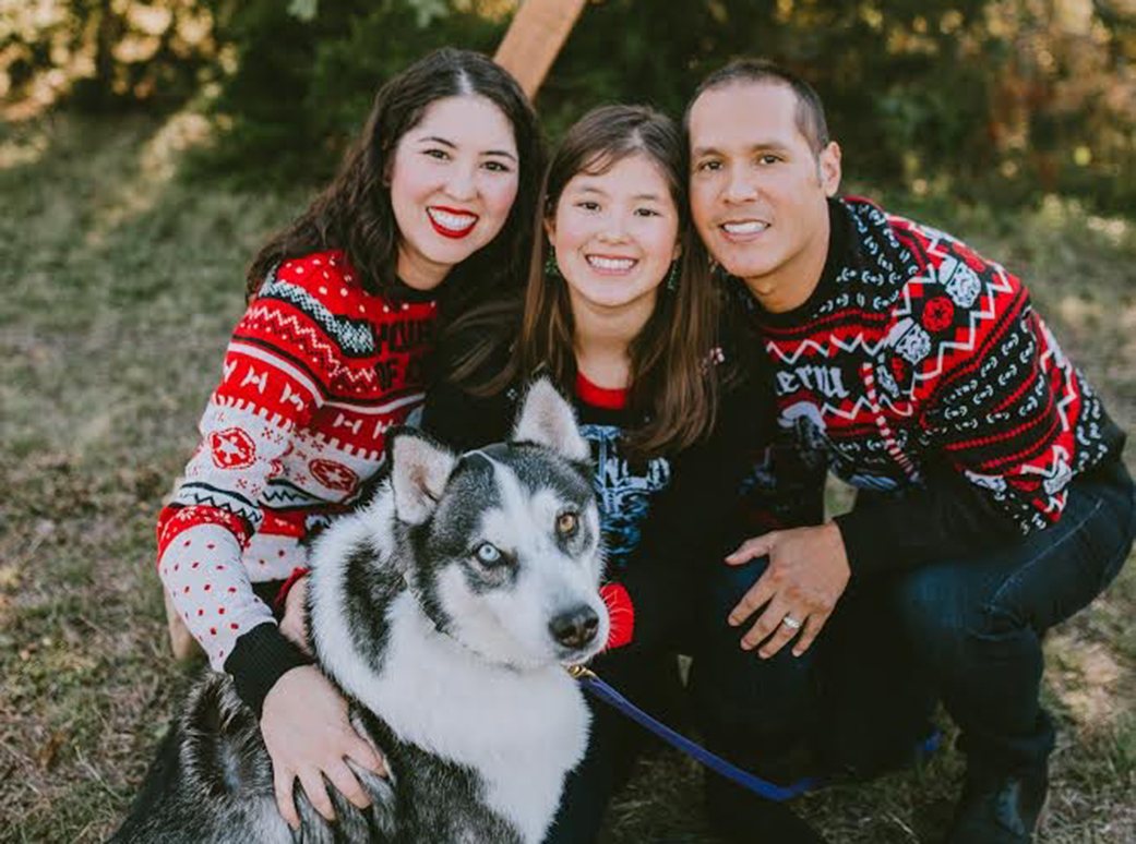 Dr. Anderson and Family